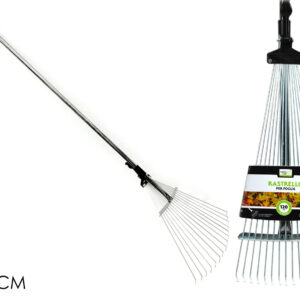 GARDEN LEAF METAL BROOM 338244