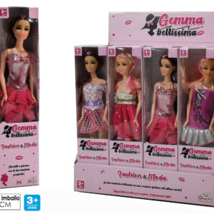 DOLL GEMMA BELLISSIMA 4 ASSORTED 939939