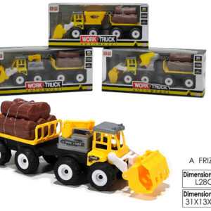 FRICTION WORK TRUCKS 3 ASSORTED 931759
