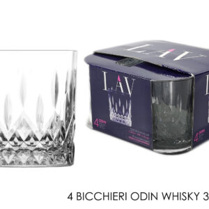 SET FOUR WHISKY GLASSES 207105