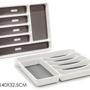 PLASTIC CUTLERY TRAY 6 DIVISIONS 349356