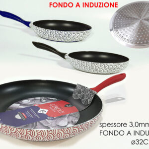 IND. PAN 32CMS WITH CIRCLES 120696