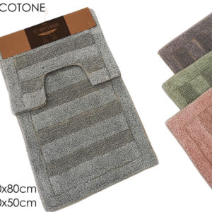 SET THREE BATH MATS 4 ASS 059750