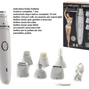 LADIES BEAUTY SET 7 IN 1 RECHARGEABLE 259457
