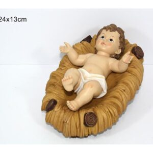 BABY JESUS ON MANGER 24CMS 219436
