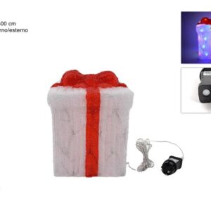 CHRISTMAS GIFT PACK WITH 50 LED MULTICOLOUR 047522