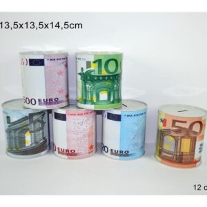METAL MONEY BOX MEDIUM 383144