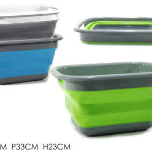FOLDING CLOTHES BASIN 43 X 33X23CMS 099763