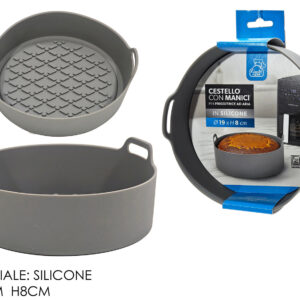SILICONE DISH WITH HANDLES 582647