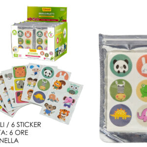 SET 48 CITRONELLA STICKERS ASS 443672