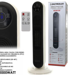 DICTROLUX FAN HEATER CERAMIC 2 IN 1  2000W 857004