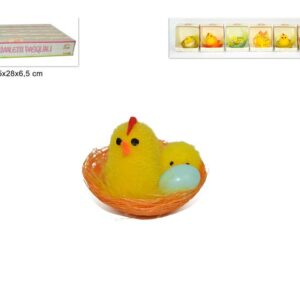 EASTER CHICK DECORATION NEST IN BOX 305665