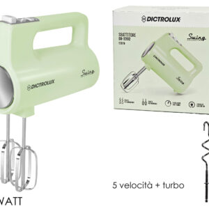 DICTROLUX HAND MIXER 500W 5 SPEED GREEN 581732
