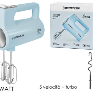 DICTROLUX HAND MIXER 500W 5 SPEED BLUE 581817