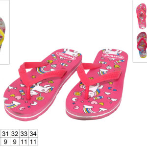 BOYS UNICORN FLIP FLOP ASS 488201