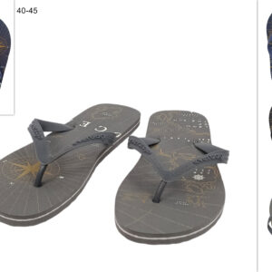 MEN FLIP FLOP MAP 40-45 ASS. 670118