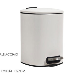 SQUARE PEDAL BIN 5 LITRES 593339