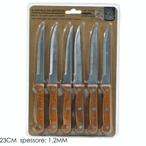 SET SIX STEAK KNIVES 457587