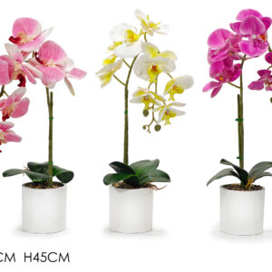POT WITH ORCHIDEA 45CMS 3 ASSORTED 980269