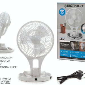 DICTROLUX FOLDING RECHARGEABLE FAN 448264