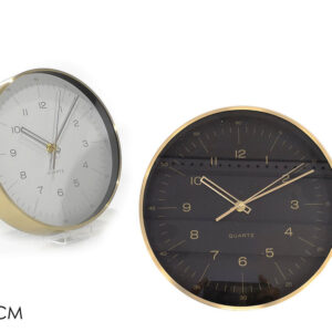 WALL CLOCK 25CMS 2 ASSORTED 421809