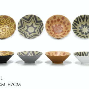 COLOURED BOWL 14CMS 84CL 4 ASSORTED 447526