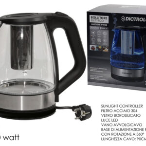 DICTROLUX GLASS JUG KETTLE WITH LIGHTS 014872
