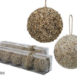 SET 5 BAUBLES 100MM GOLD GLITTER 381202
