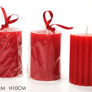 RED CANDLE 7CMS X 10CMS 422691