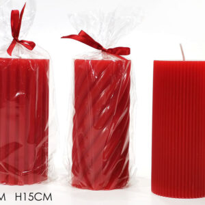 RED CANDLE 7CMS X 15CMS 422738