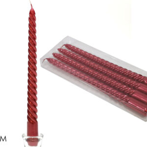 SET FOUR CANDLES 25CMS 599171