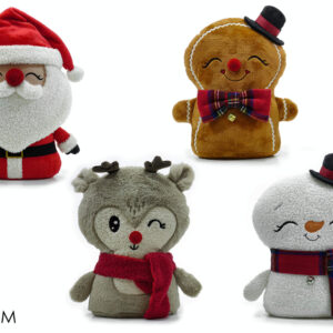 CHRISTMAS DOOR STOPPER 38CMS 4 ASSORTED 493219