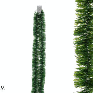 CHRISTMAS TINSEL GREEN 2.7MT 490775