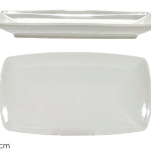 RECTANGULAR PLATE TOKYO WHITE 025245