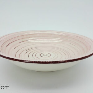 DEEP PLATE STRIPED PINK 086909