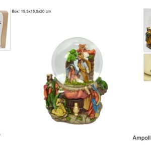 CARRILLON GLOBE W/KINGS 188282