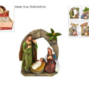 NATIVITY SET 6 ASS 188312