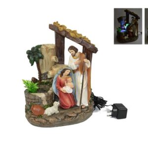 NATIVITY WITH WATER/LIGHT 452291