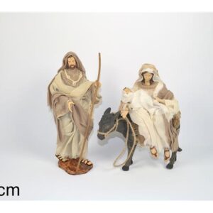 NATIVITY WITH DONKEY 33CM 518003