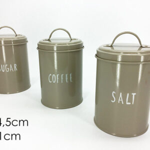METAL CONTAINER TORTORA 075019