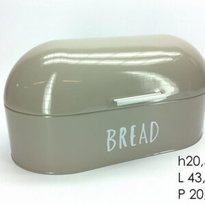 METAL BREAD BIN TORTORA 075095