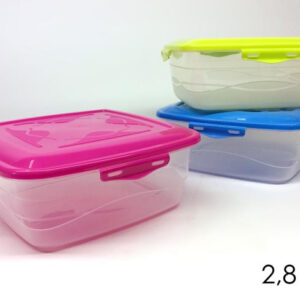 SQUARE CONTAINER WITH LID 764173