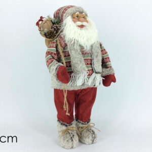 XMAS FATHER RED DRESS 70CM 130527