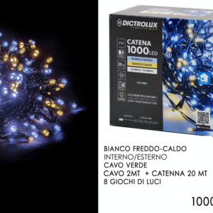 LED LIGHTS 1000 WHITE/WARM WHITE