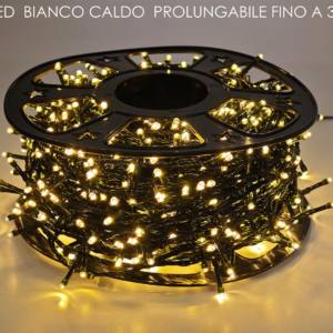 1000 LED LIGHTS WARM WHITE EXTENDIBLE