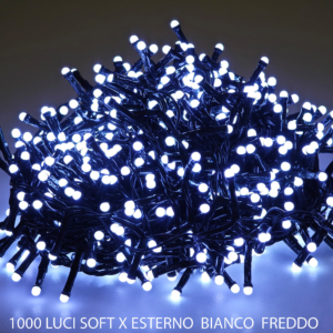 1000 LED SOFT LIGHTS ICE WHITE 486594