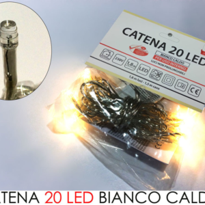 LED LIGHTS TRANSPARENT WIRE WARM WHITE