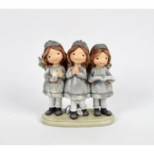 GREY ANGEL WITH GLITTER 074504