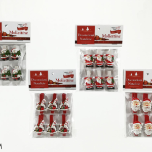 XMAS CLIPS 4 ASSORTED 264789