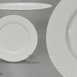 WHITE PORELLAIN PLATE 285883
